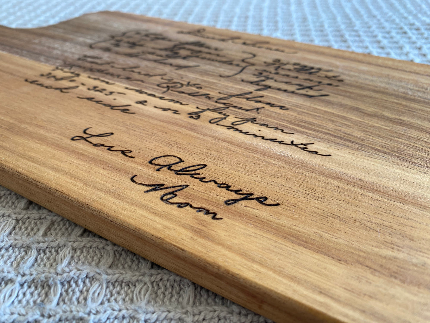 "Family Recipe" Board